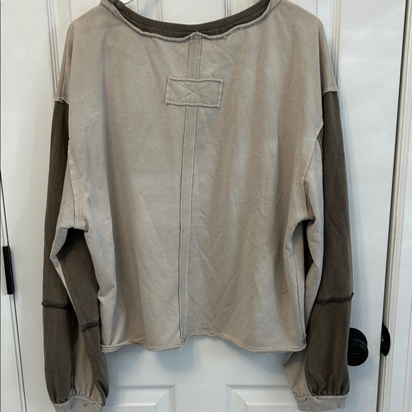 BellanBlue Taupe Peace Sweatshirt - Picture 7 of 8